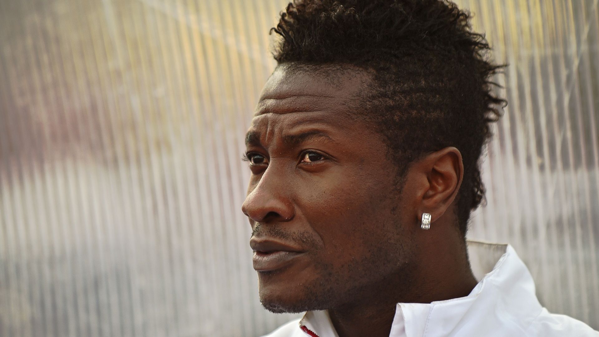 Asamoah Gyan of Legon Cities and Ghana