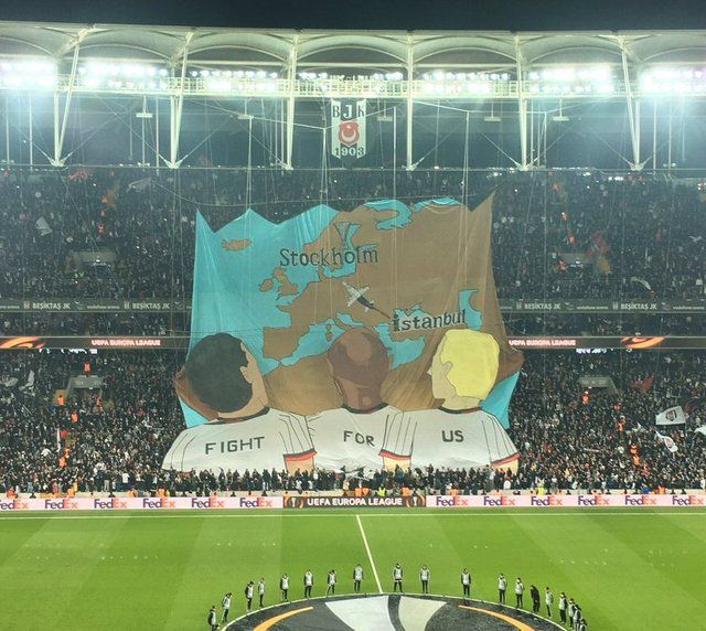 Beşiktaş koreografi