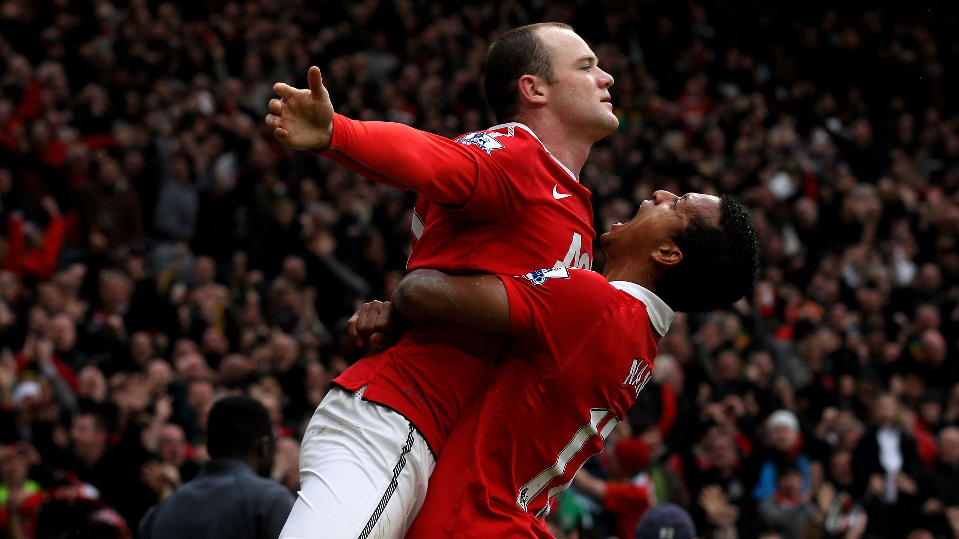 Nani, Wayne Rooney Manchester United