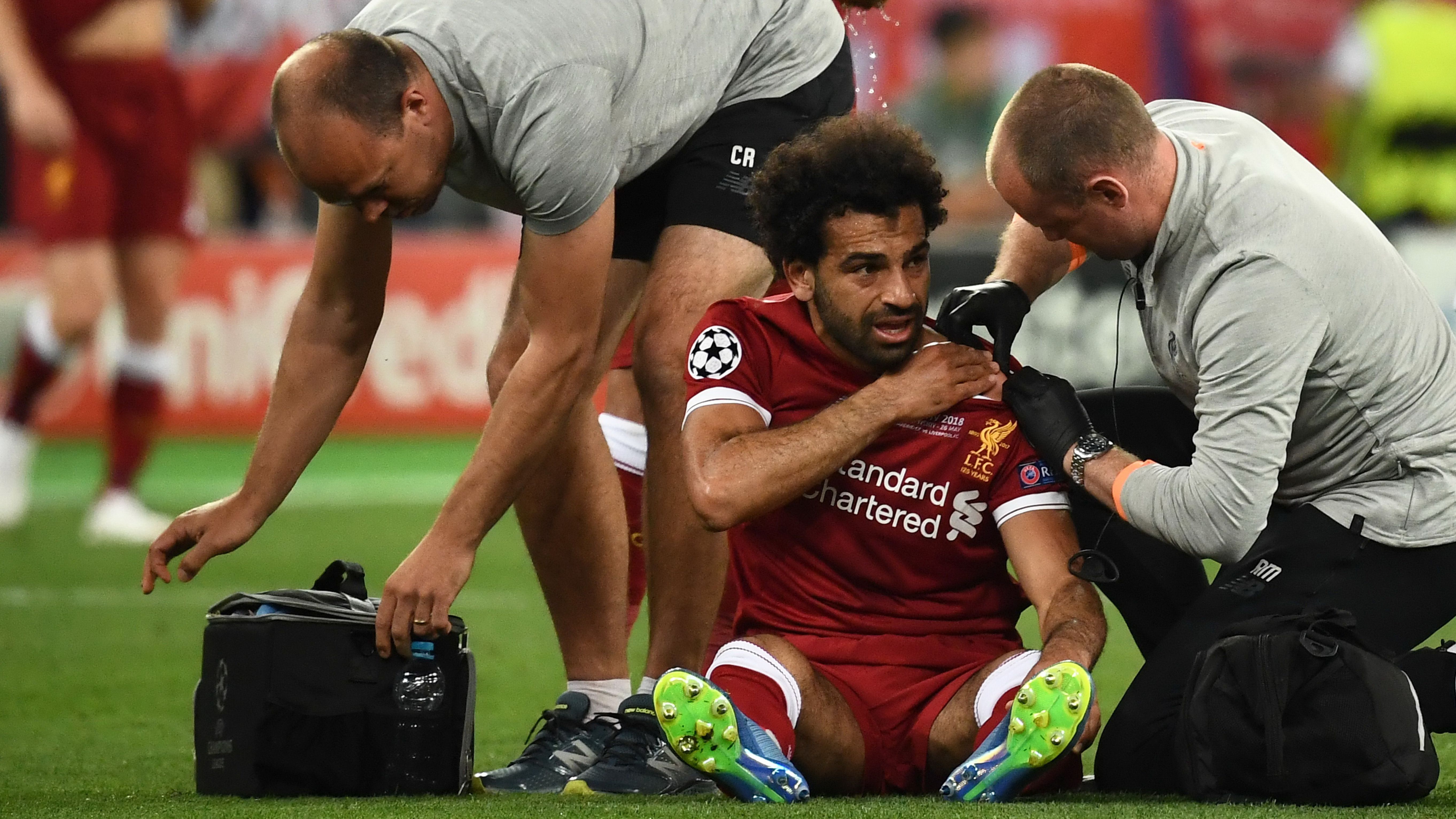 Real Madrid Mohamed Salah Liverpool Champions League 2018