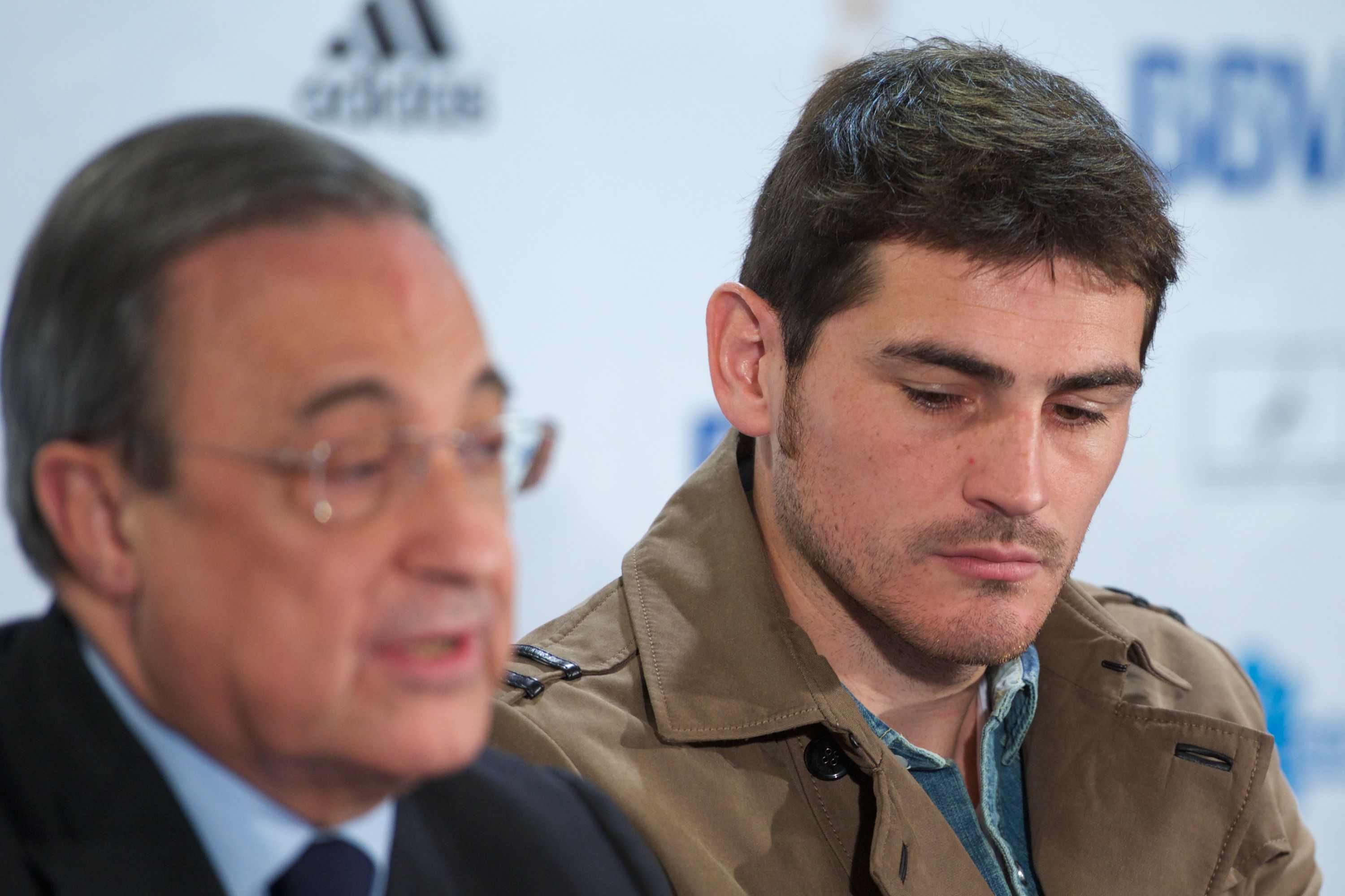 Florentino Perez & Iker Casillas