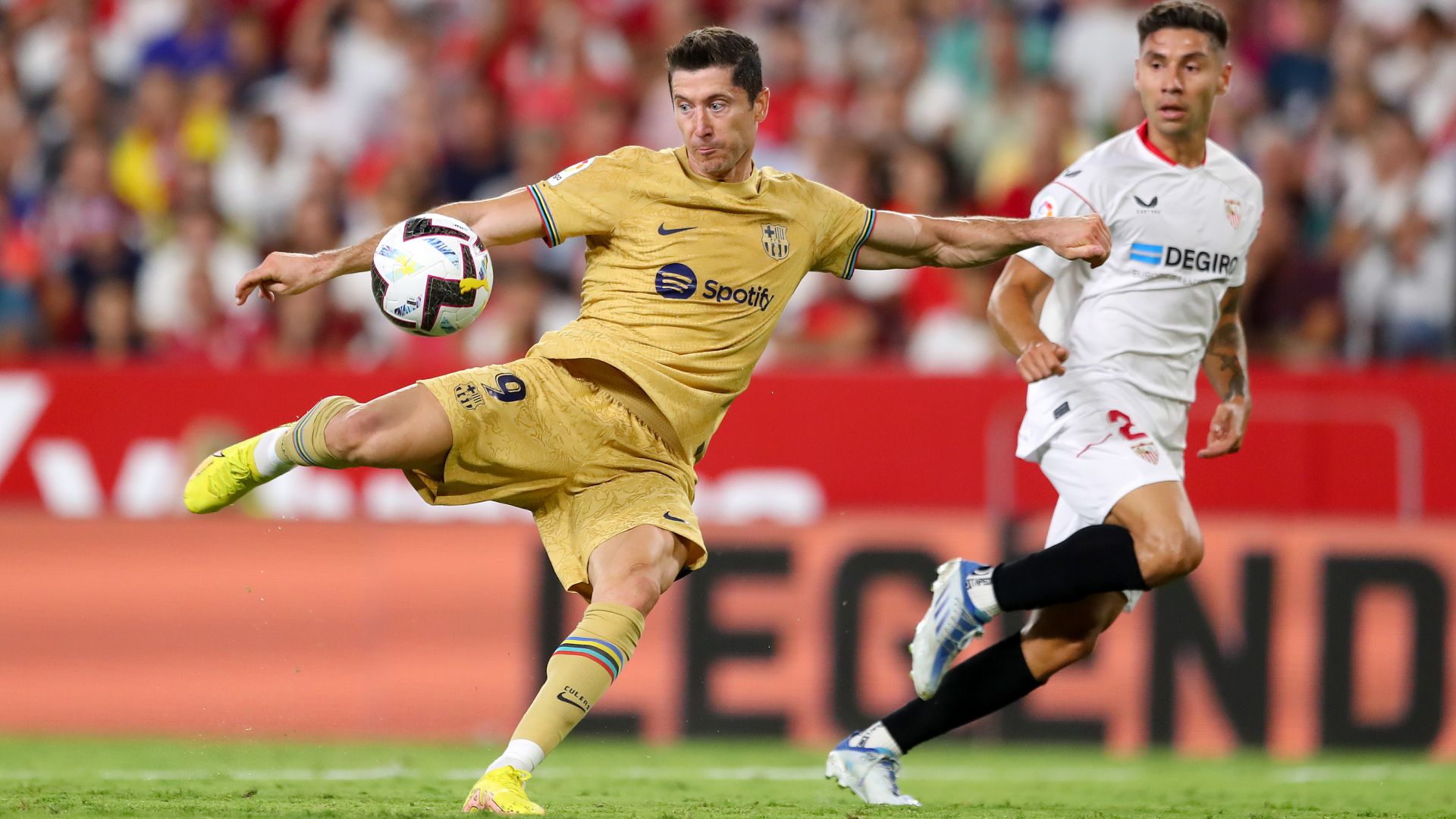 FC Séville FC Barcelone Golazo But Robert Lewandowski