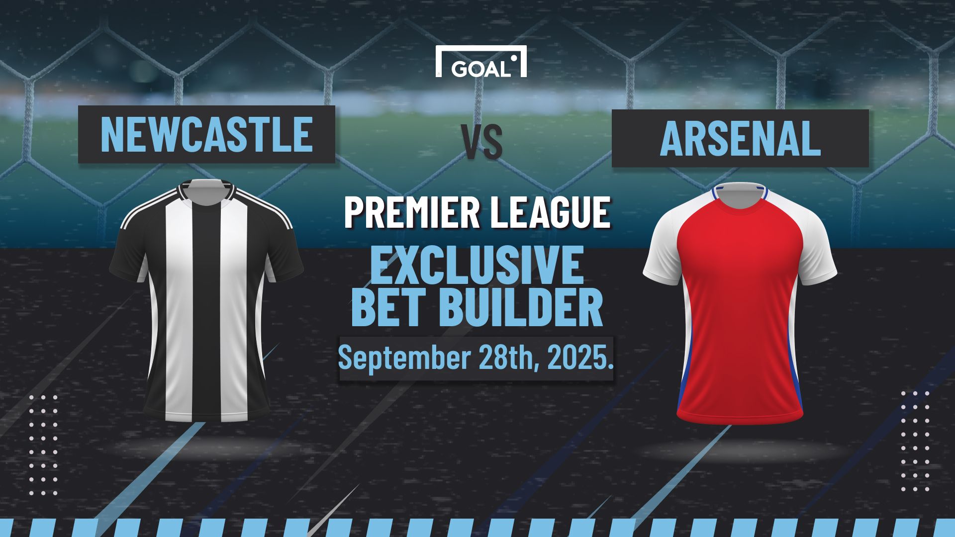 Newcastle arsenal bet builder