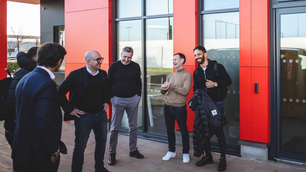 Ruben Amorim Man Utd Omar Berrada Dan Ashworth