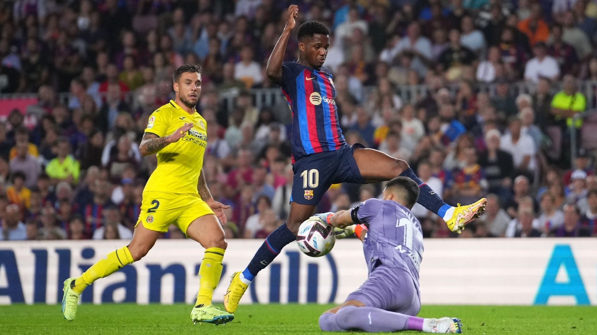 Barcelona Villarreal Ansu Fati