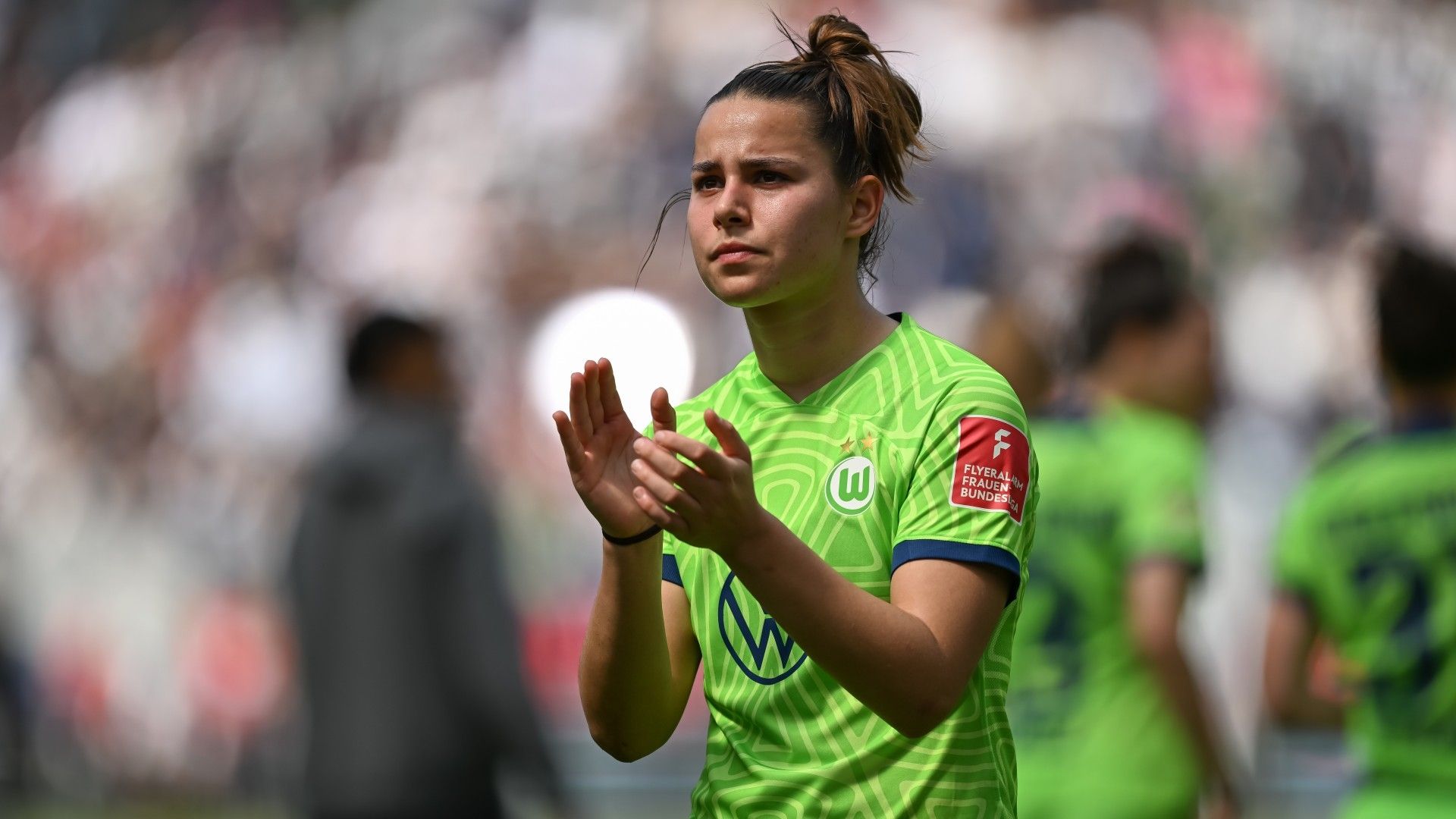 Lena Oberdorf of VfL Wolfsburg