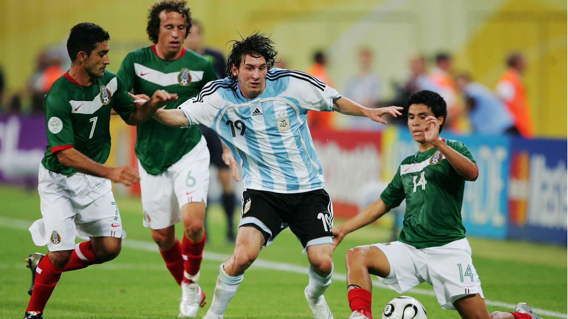 Lionel Messi Mexico Argentina 24062006