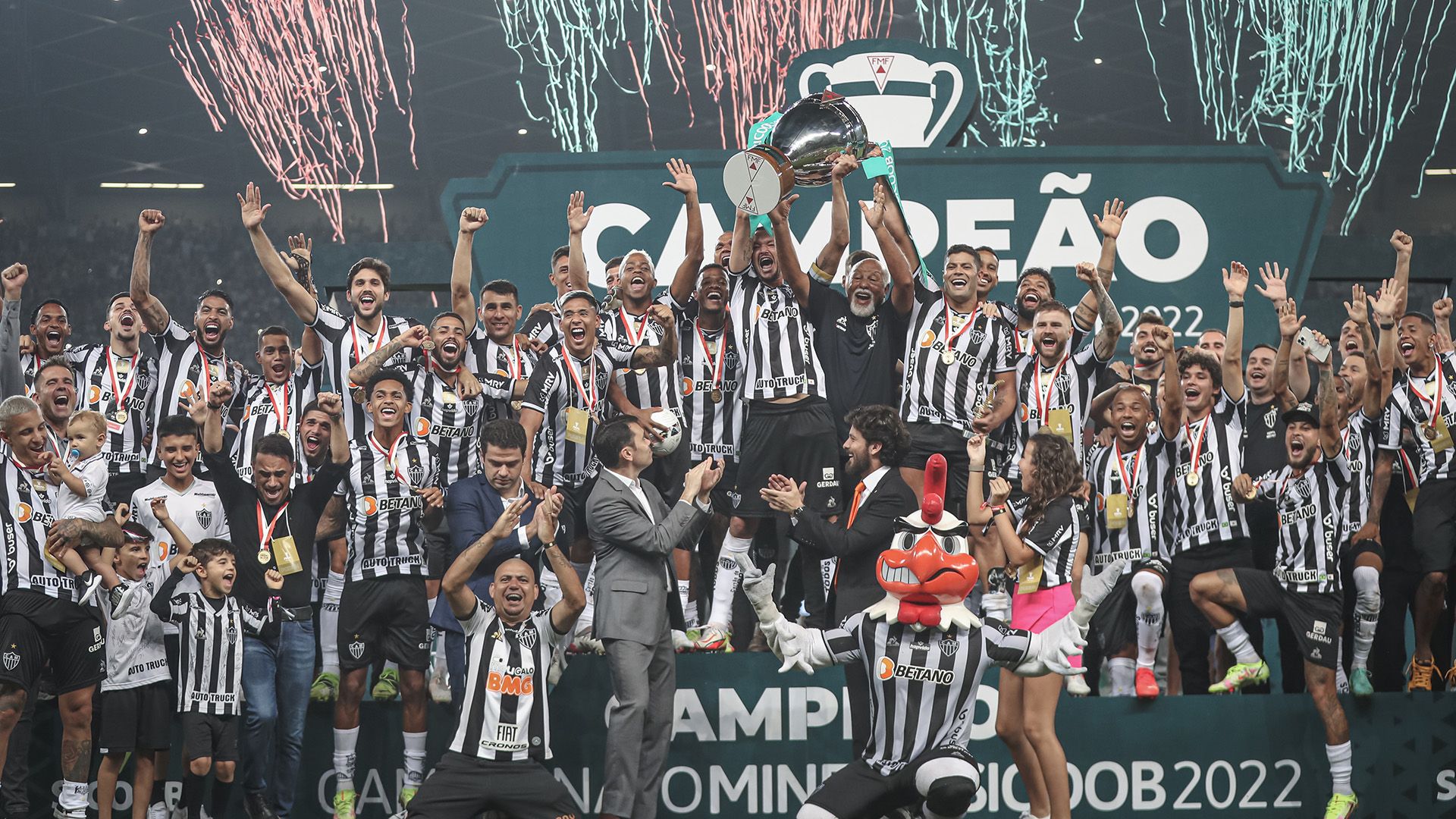Atlético, campeão mineiro de 2022