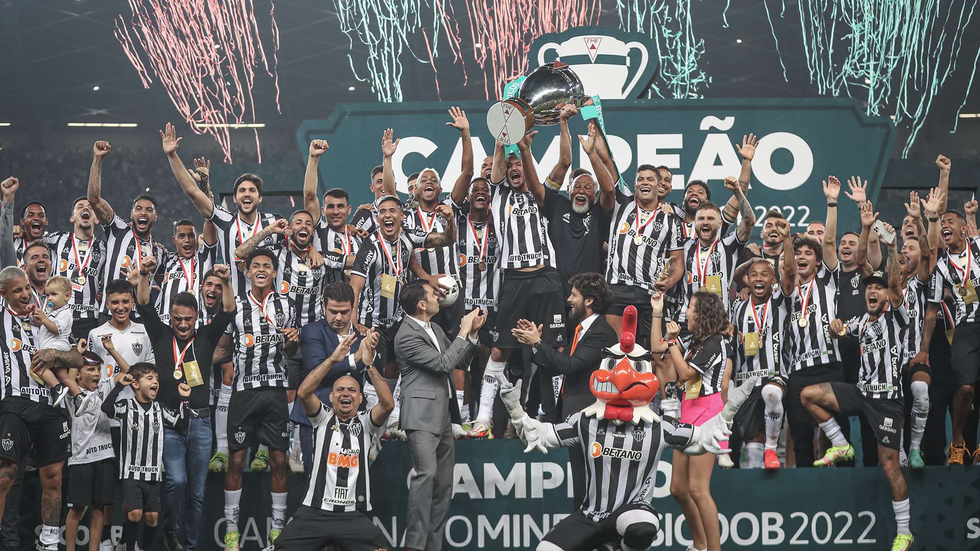 Atlético, campeão mineiro de 2022
