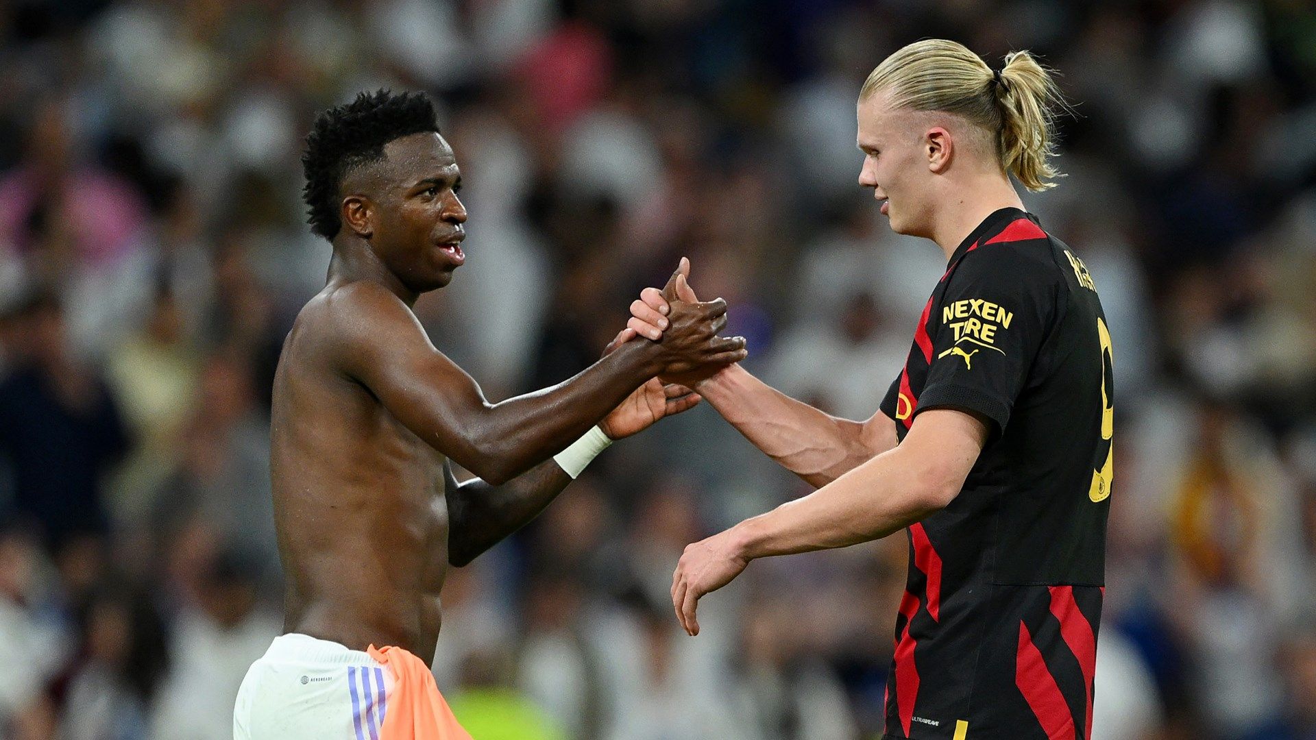 Erling Haaland Vinicius Junior