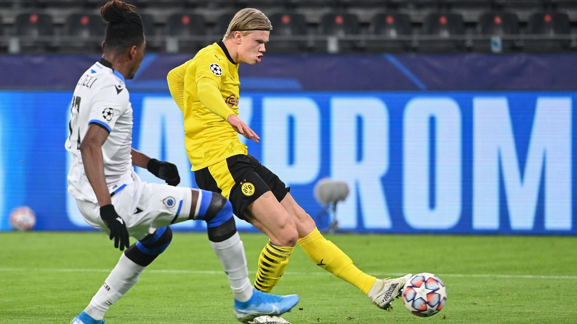 Erling Haaland Borussia Dortmund Club Brügge 1120