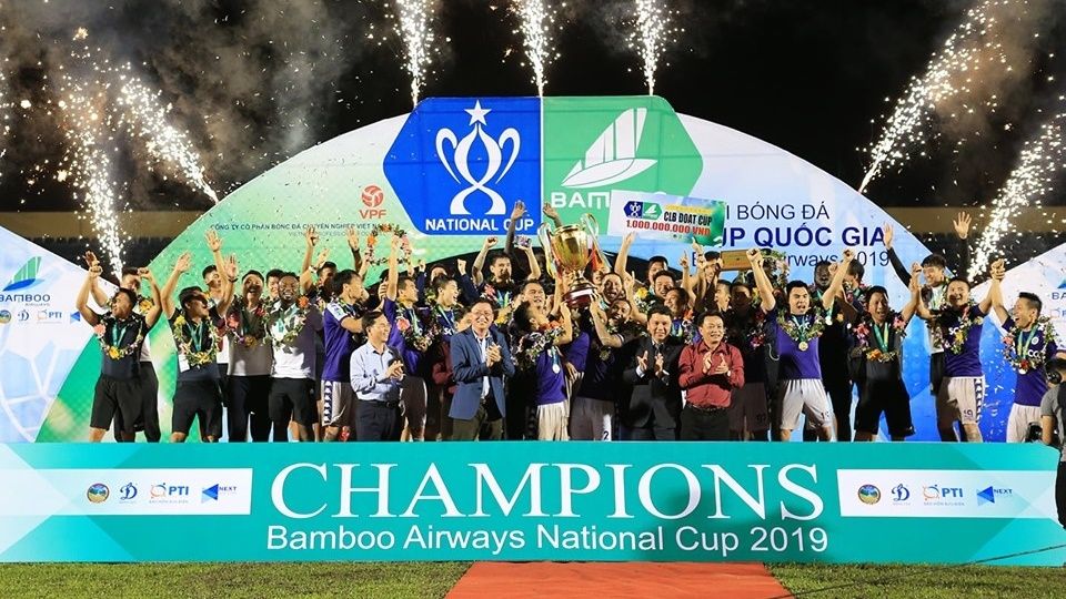 President Do Quang Hien Quang Nam vs Ha Noi FC | Vietnamese National Cup 2019