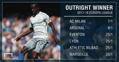 GFX Europa League winner outright betting