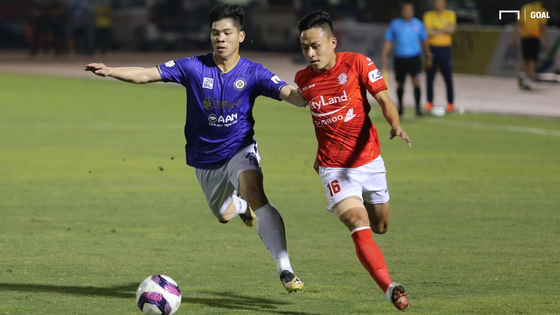 Ngan Van Dai Vo Huy Toan Ho Chi Minh City HCMC FC TP.HCM vs Ha Noi FC 2021 V.League