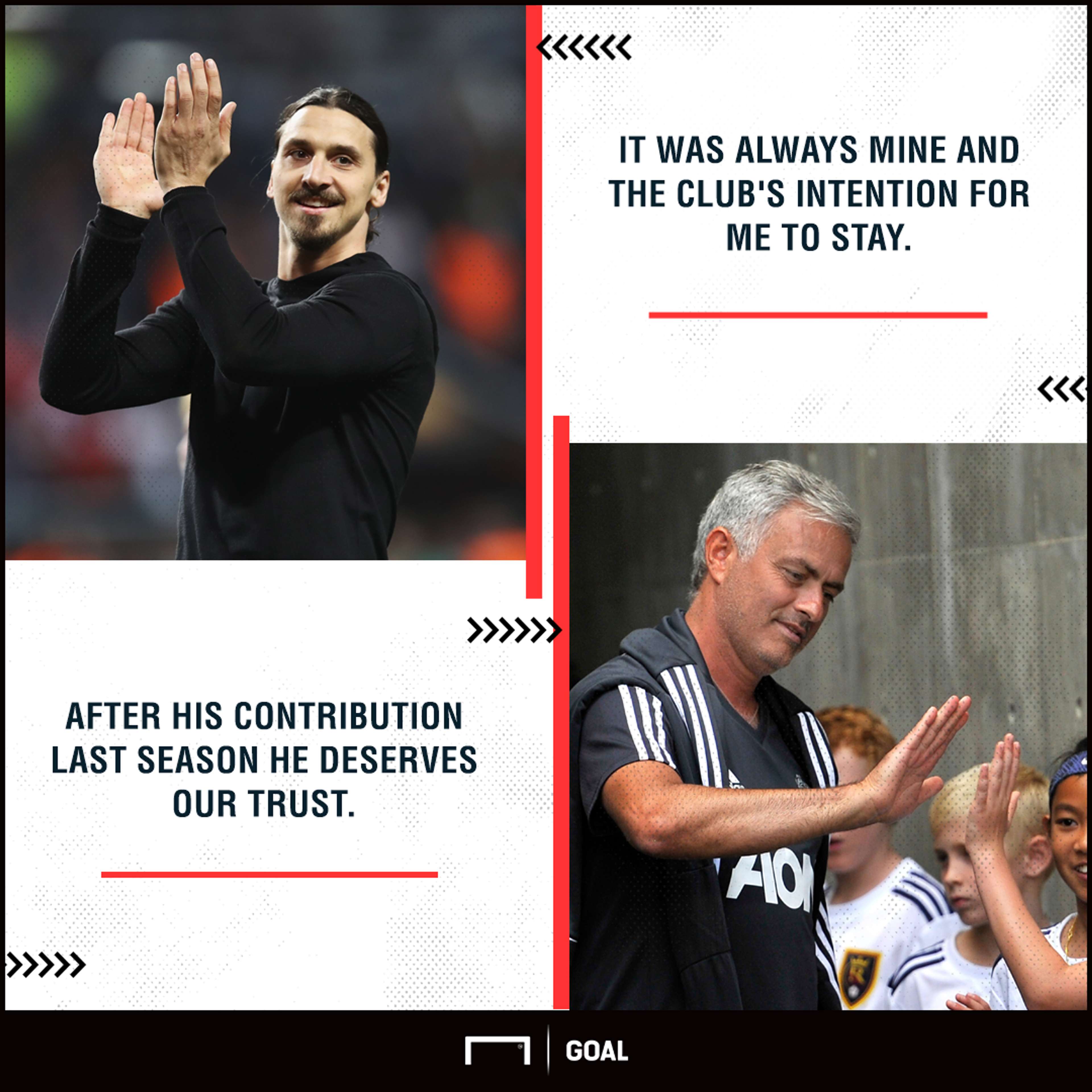 Zlatan Ibrahimovic quote Jose Mourinho