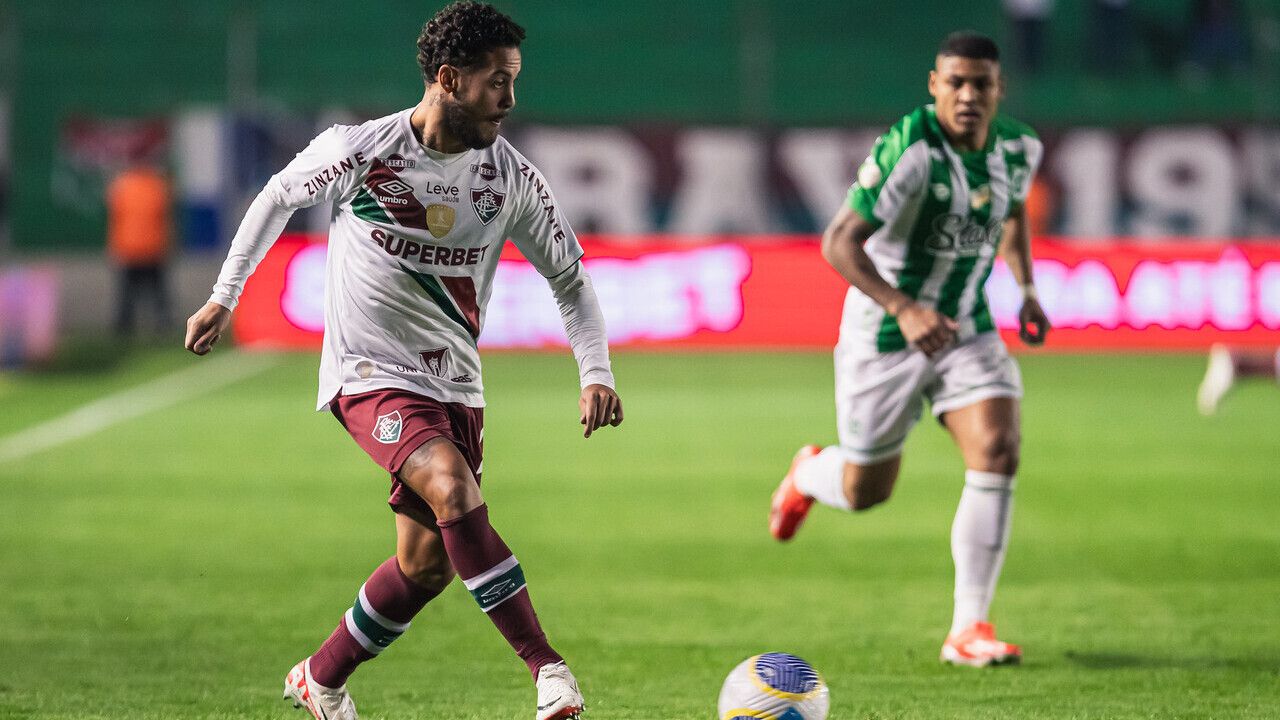 Guga, em Juventude x Fluminense, Copa do Brasil 2024