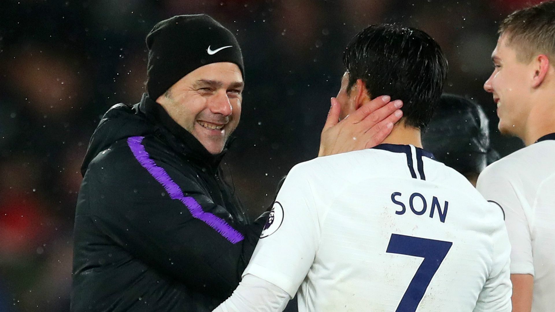 Mauricio Pochettino Son Heung-min Tottenham 2018-19