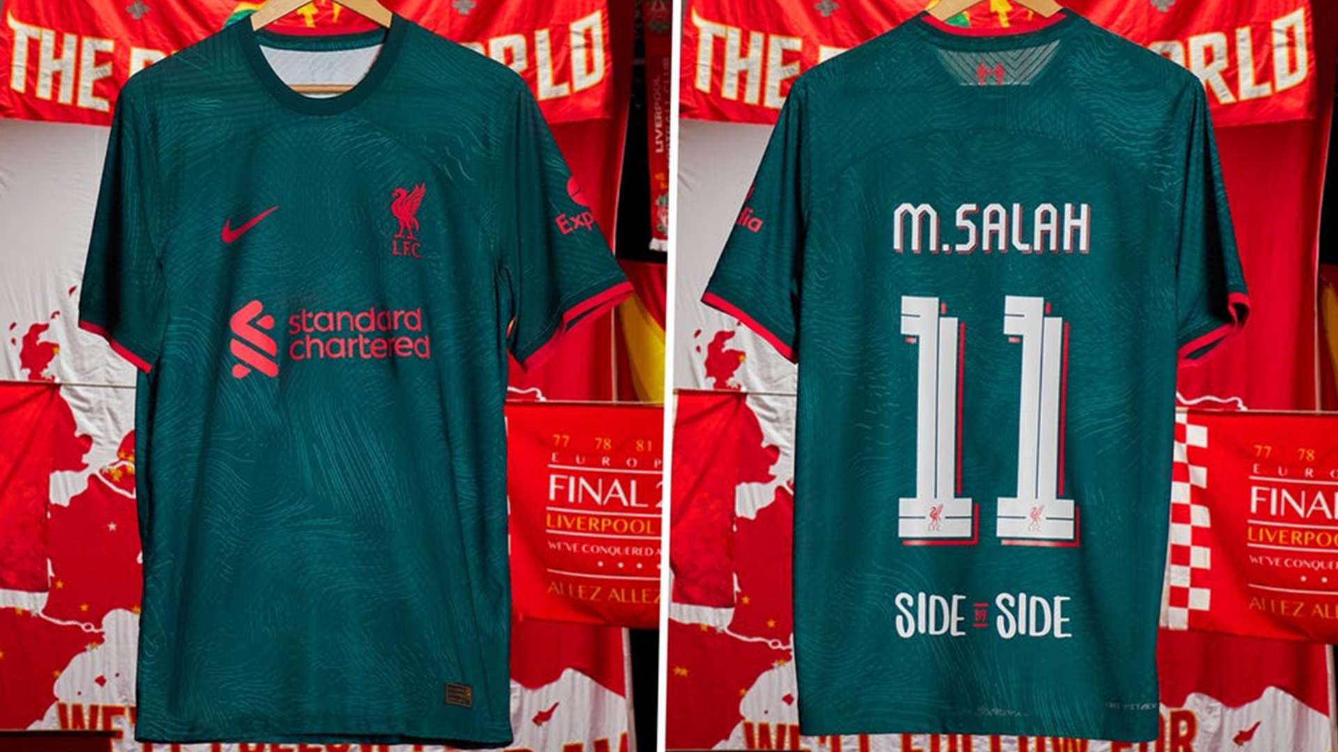 Liverpool 2022-23 third kit - Salah