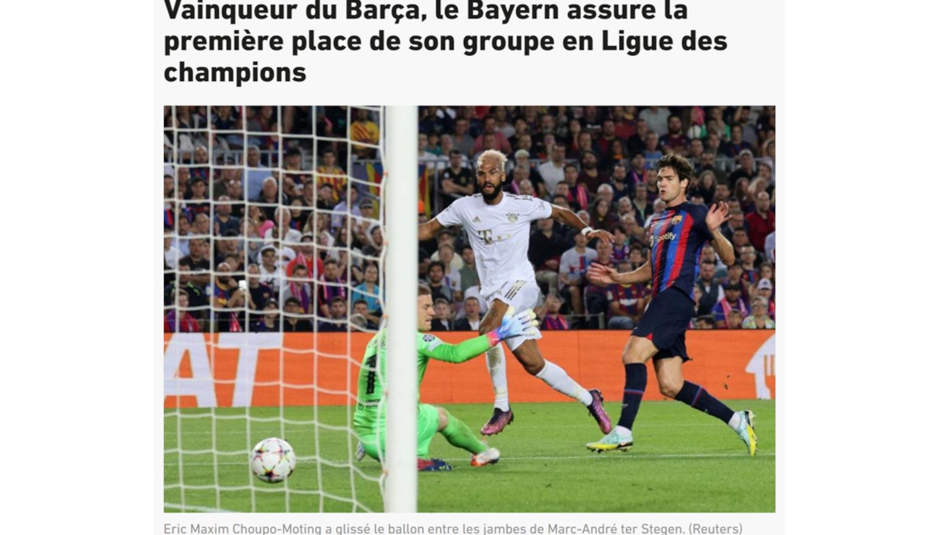 Pressestimme L'Equipe