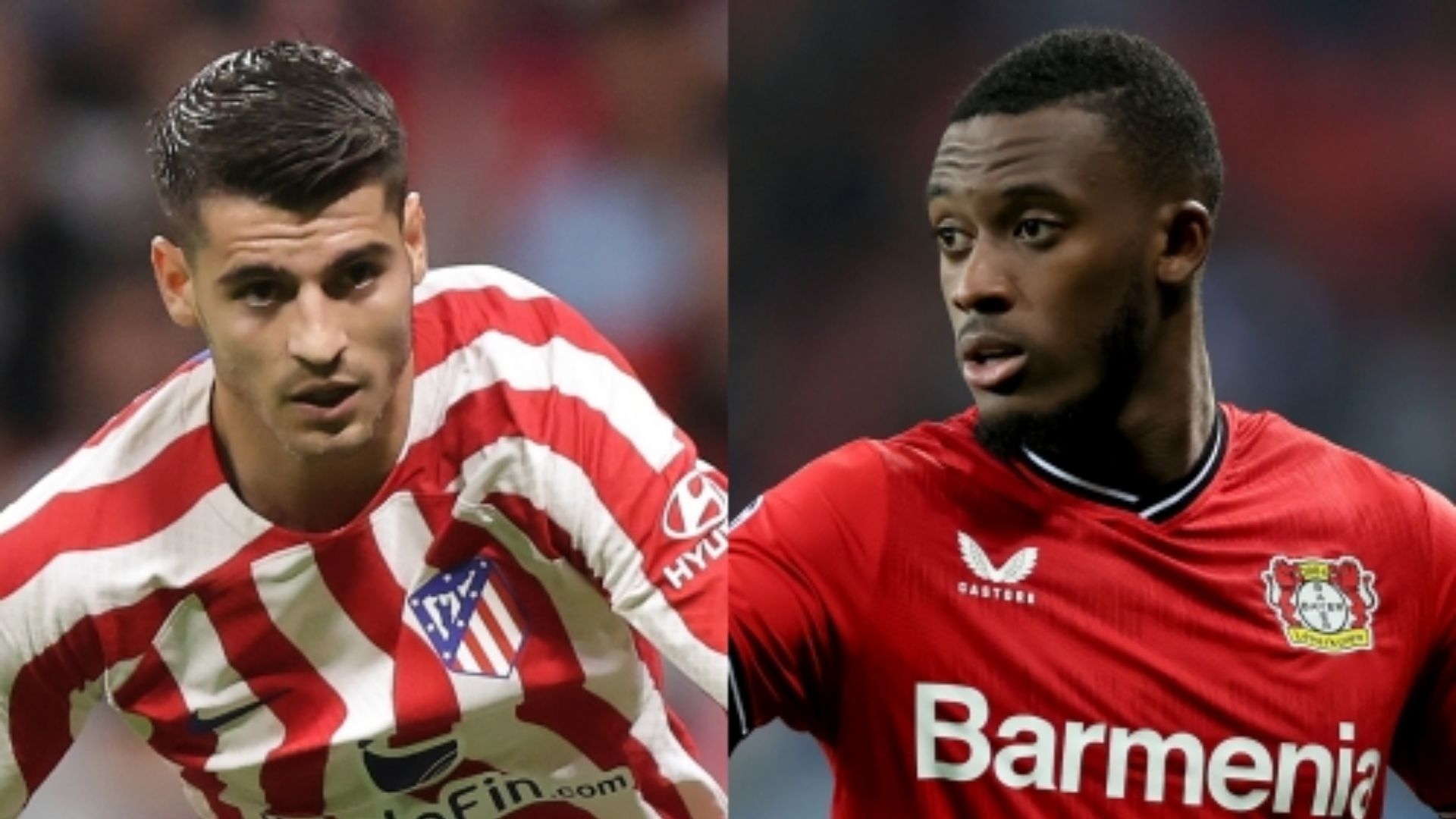 Alvaro Morata Atletico Madrid Callum Hudson-Odoi Leverkusen