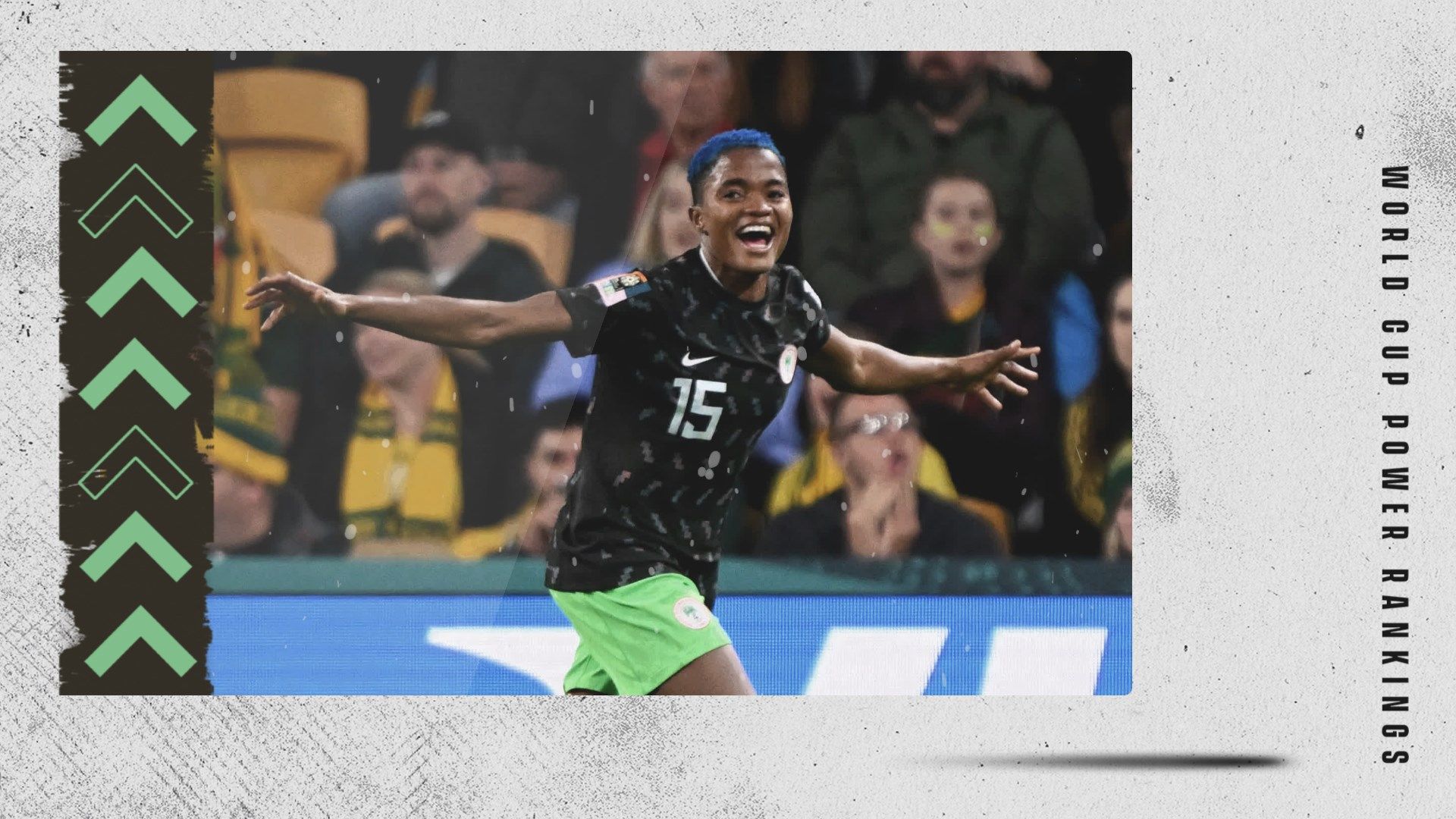 Nigeria World Cup power rankings up