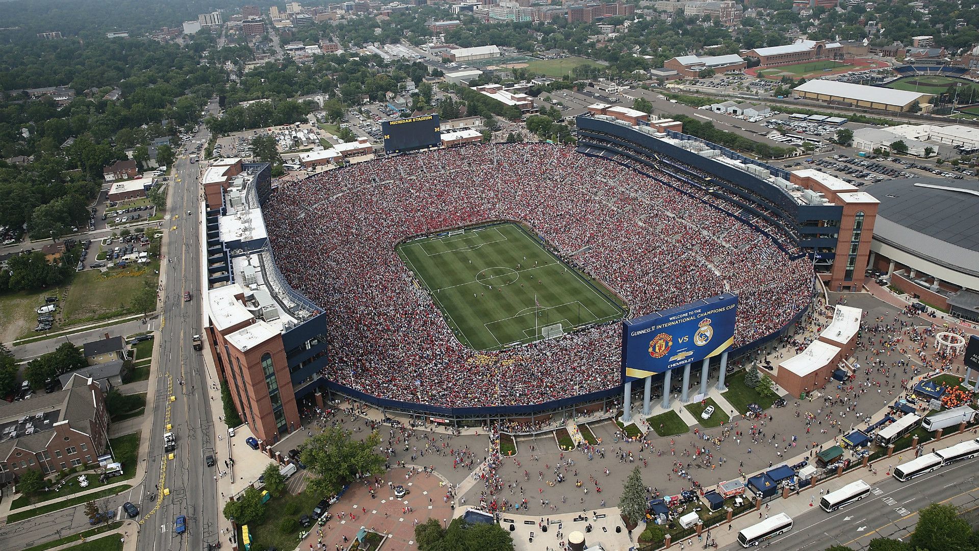 Manchester United Real Madrid 2014 - Michigan Stadium