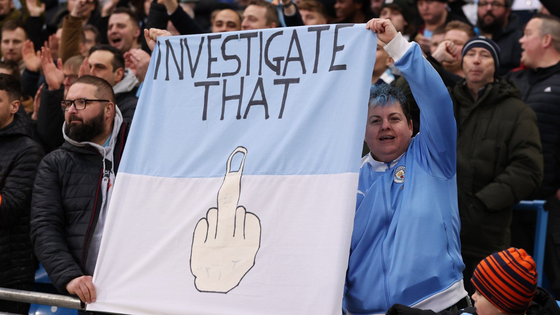 Man City Banner Aston Villa