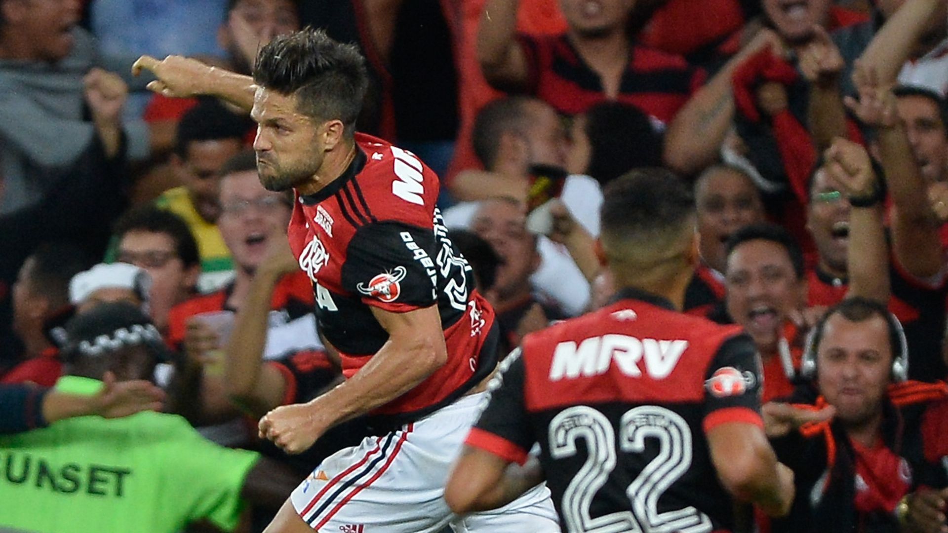 Diego Ribas Flamengo Botafogo Copa do Brasil 23082017