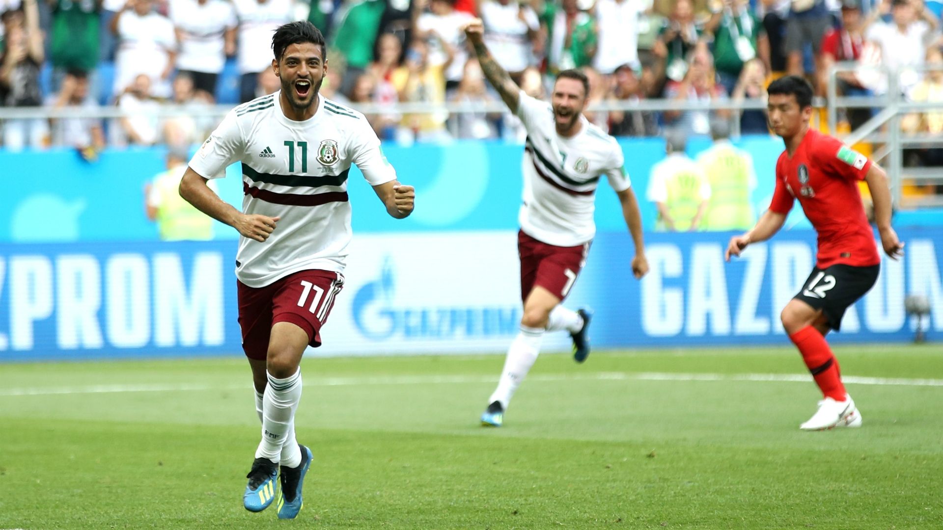 Carlos Vela México Corea WC 2018