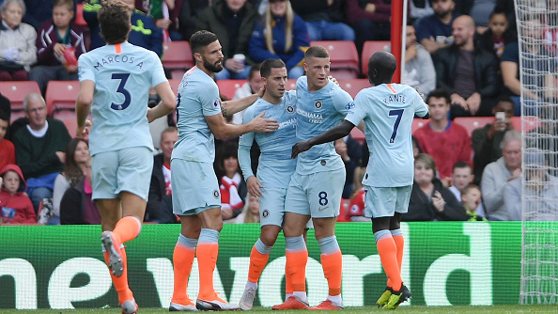 Hazard Barkley Chelsea Southampton