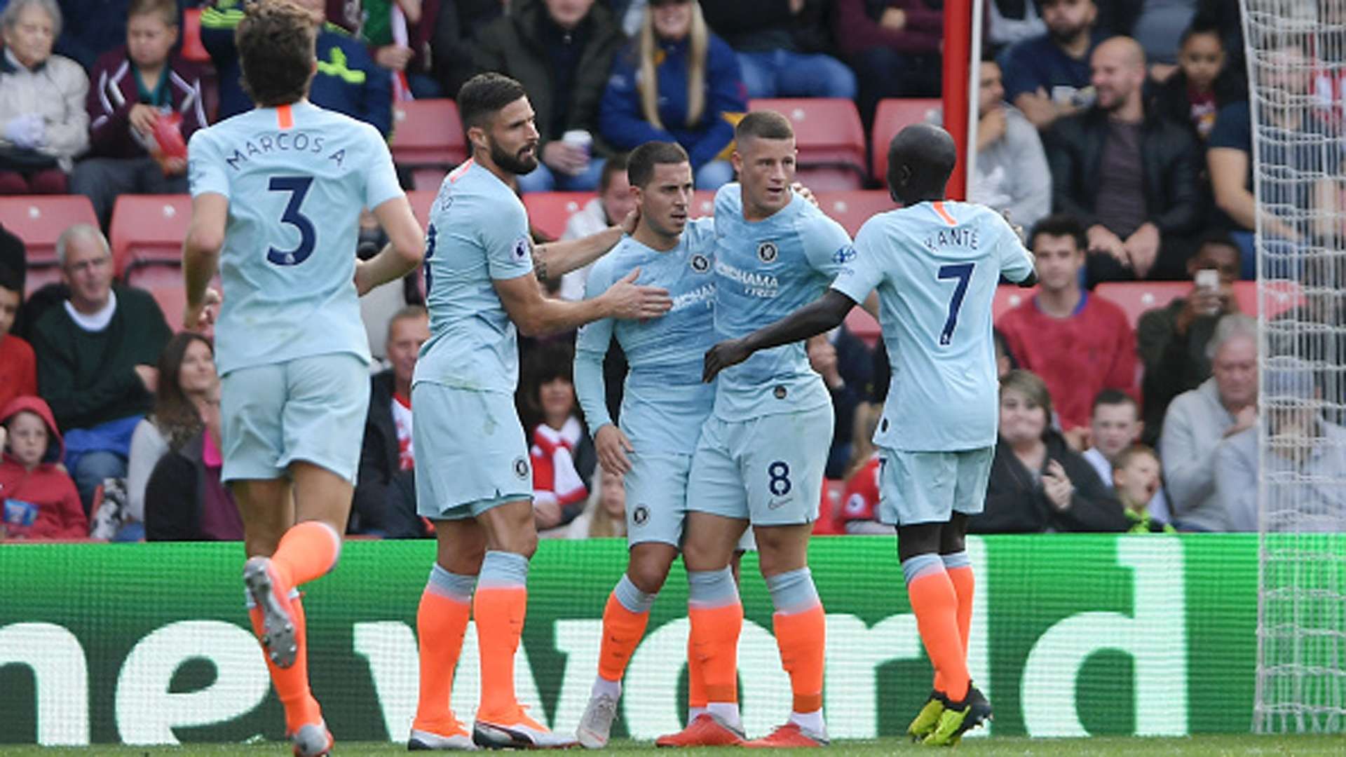 Hazard Barkley Chelsea Southampton