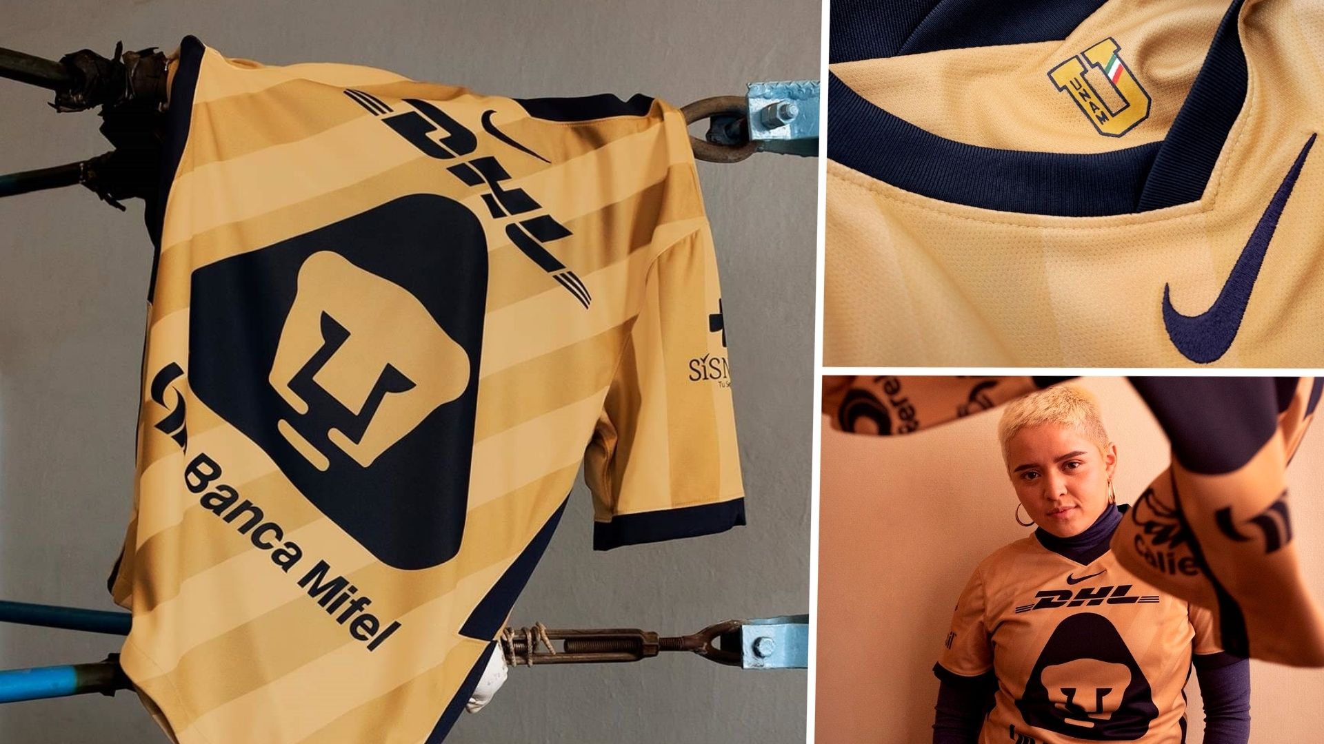 Pumas tercer uniforme Guardianes 2021