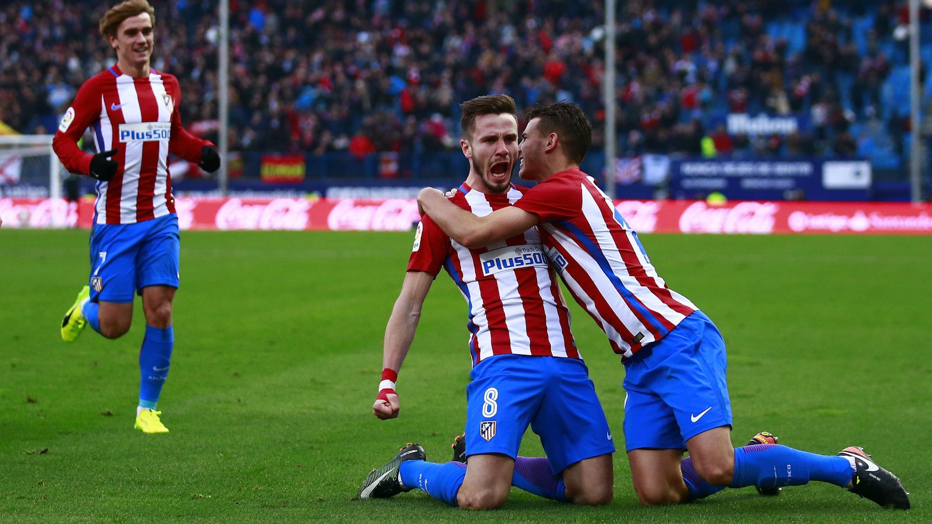 SAUL NIGUEZ ATLETICO MADRID LAS PALMAS LALIGA 12172016