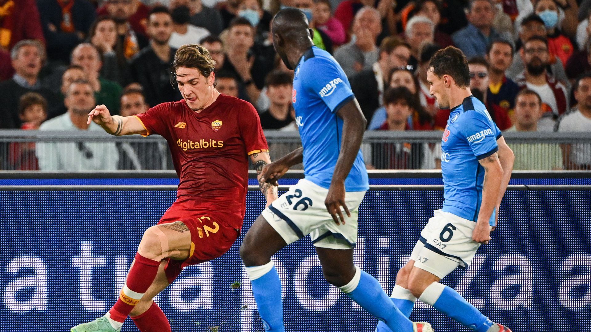 Nicolo Zaniolo Roma Napoli Serie A