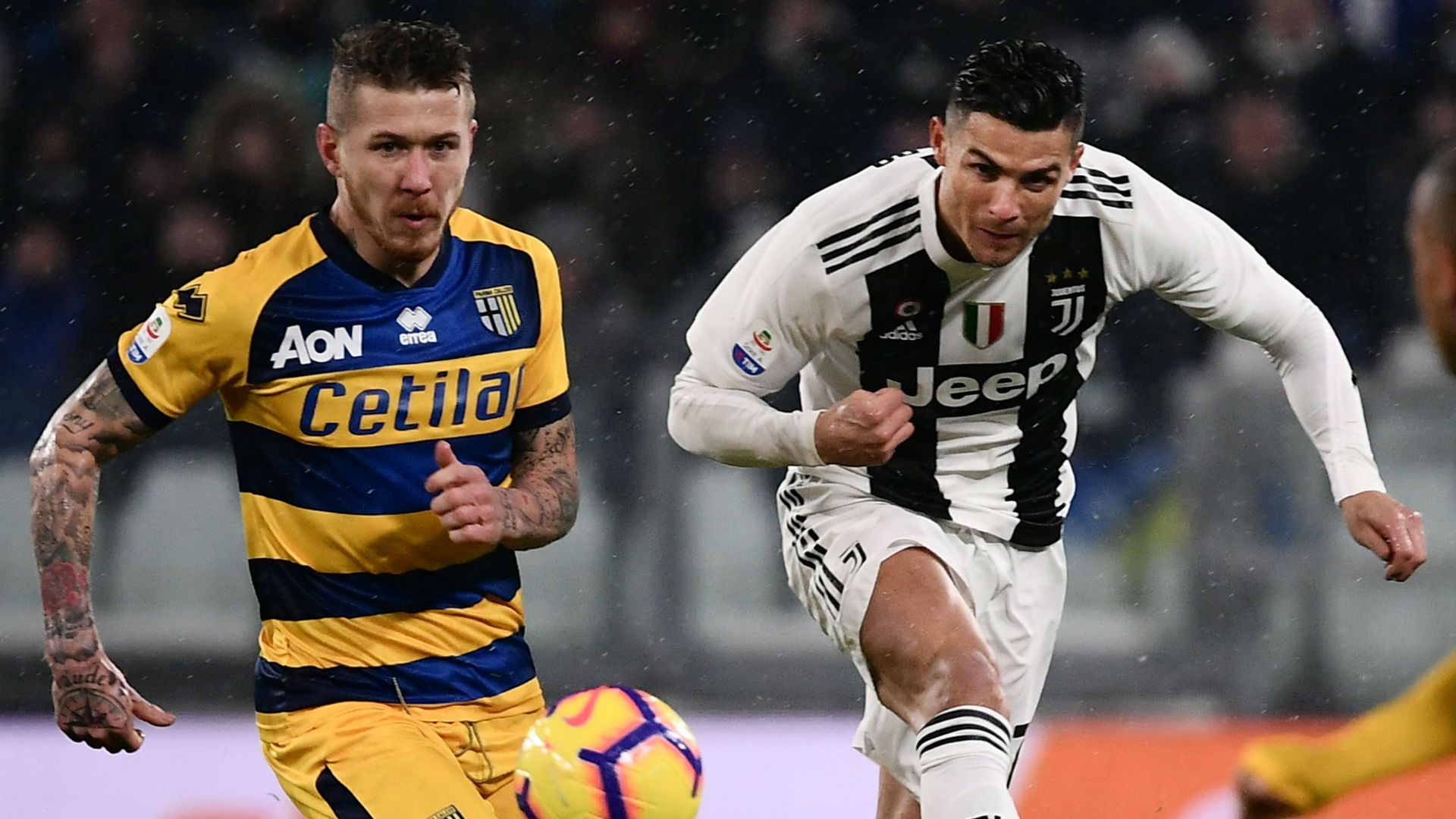 Kucka Cristiano Ronaldo Juventus Parma