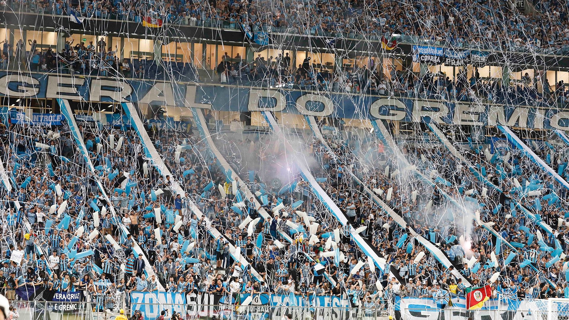 Torcida Grêmio Flamengo Libertadores 02102019