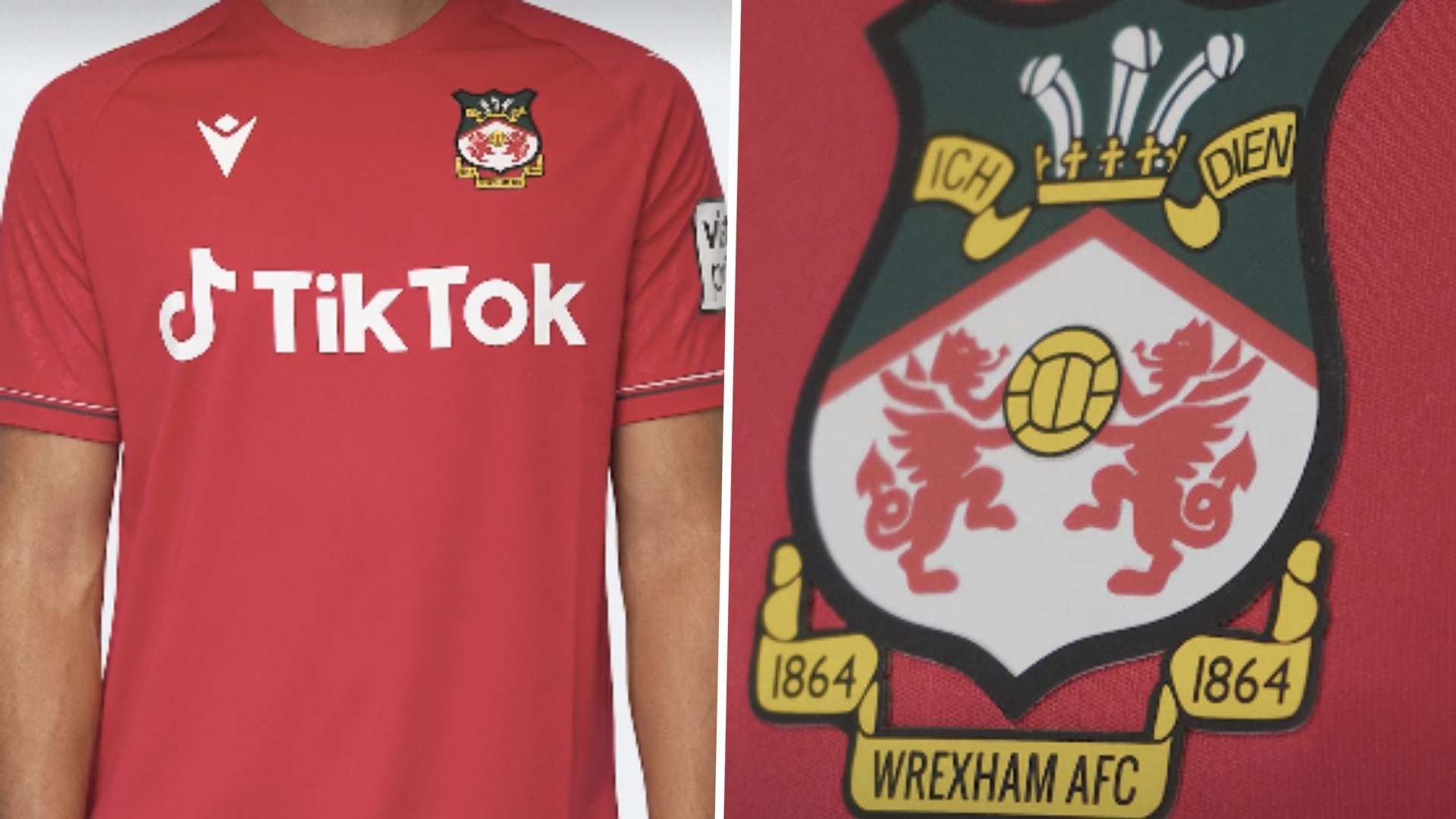 Wrexham AFC 2022-23 home kit