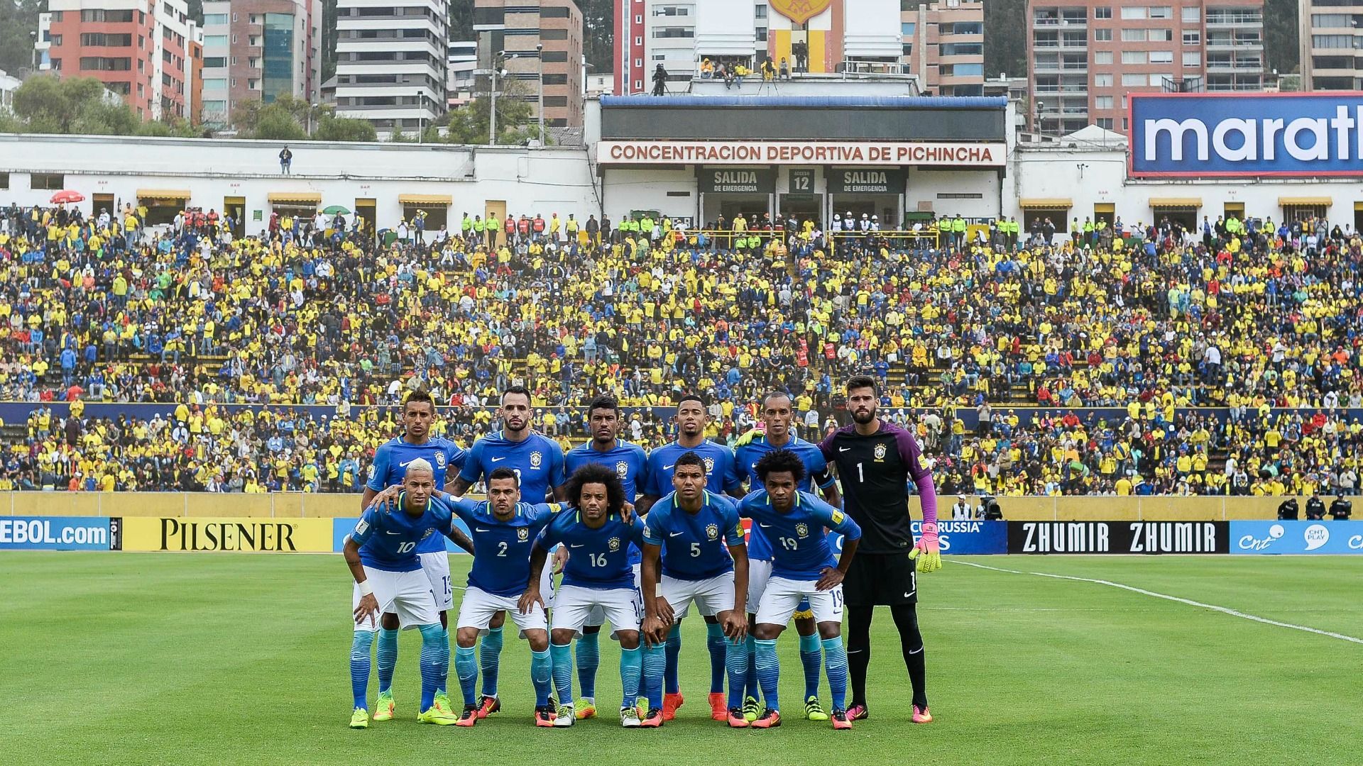 time posado - Equador x Brasil 0109