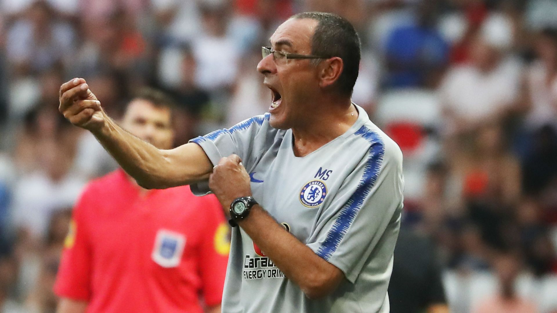 Maurizio Sarri Chelsea ICC 2018