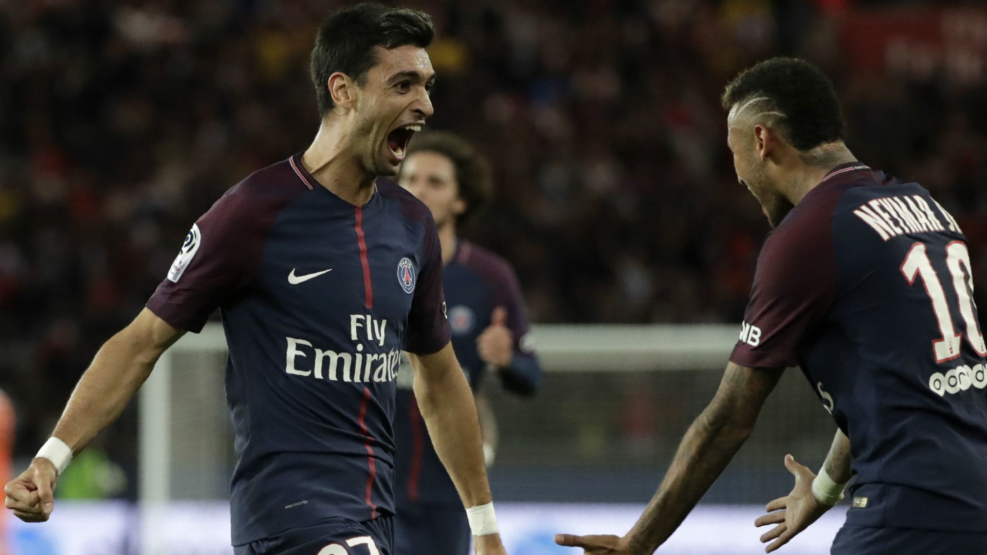 JAVIER PASTORE NEYMAR PARIS SAINT-GERMAIN PSG