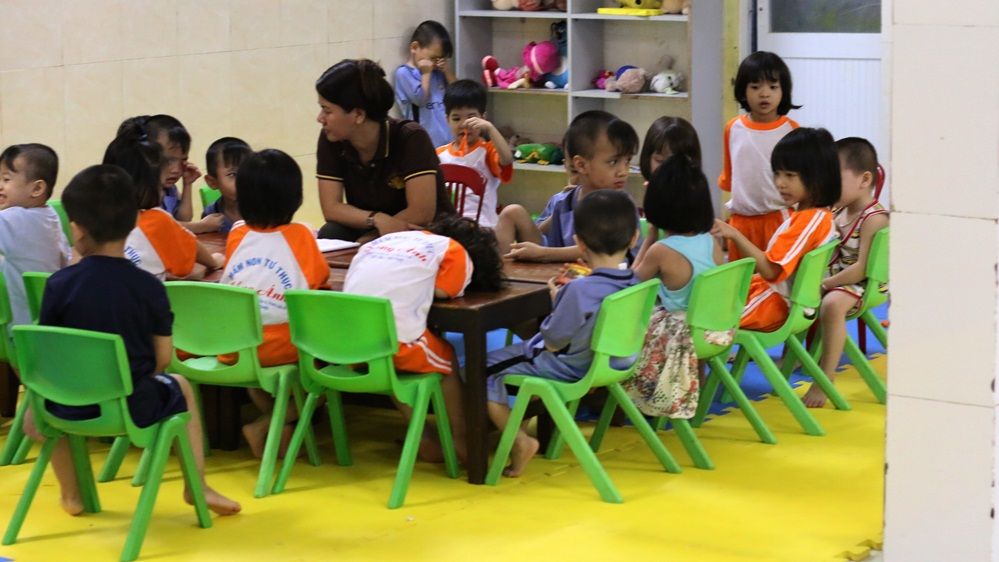 Sài Gòn FC làm từ thiện mùa Trung thu 2018