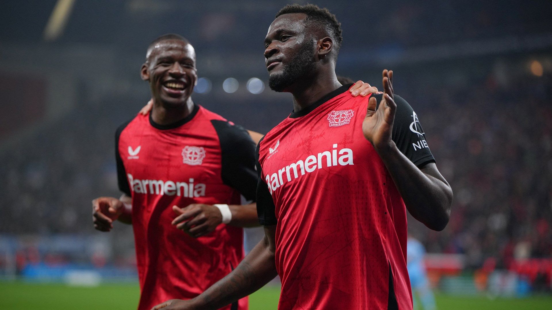 Victor Boniface Nordi Mukiele Bayer Leverkusen 2025