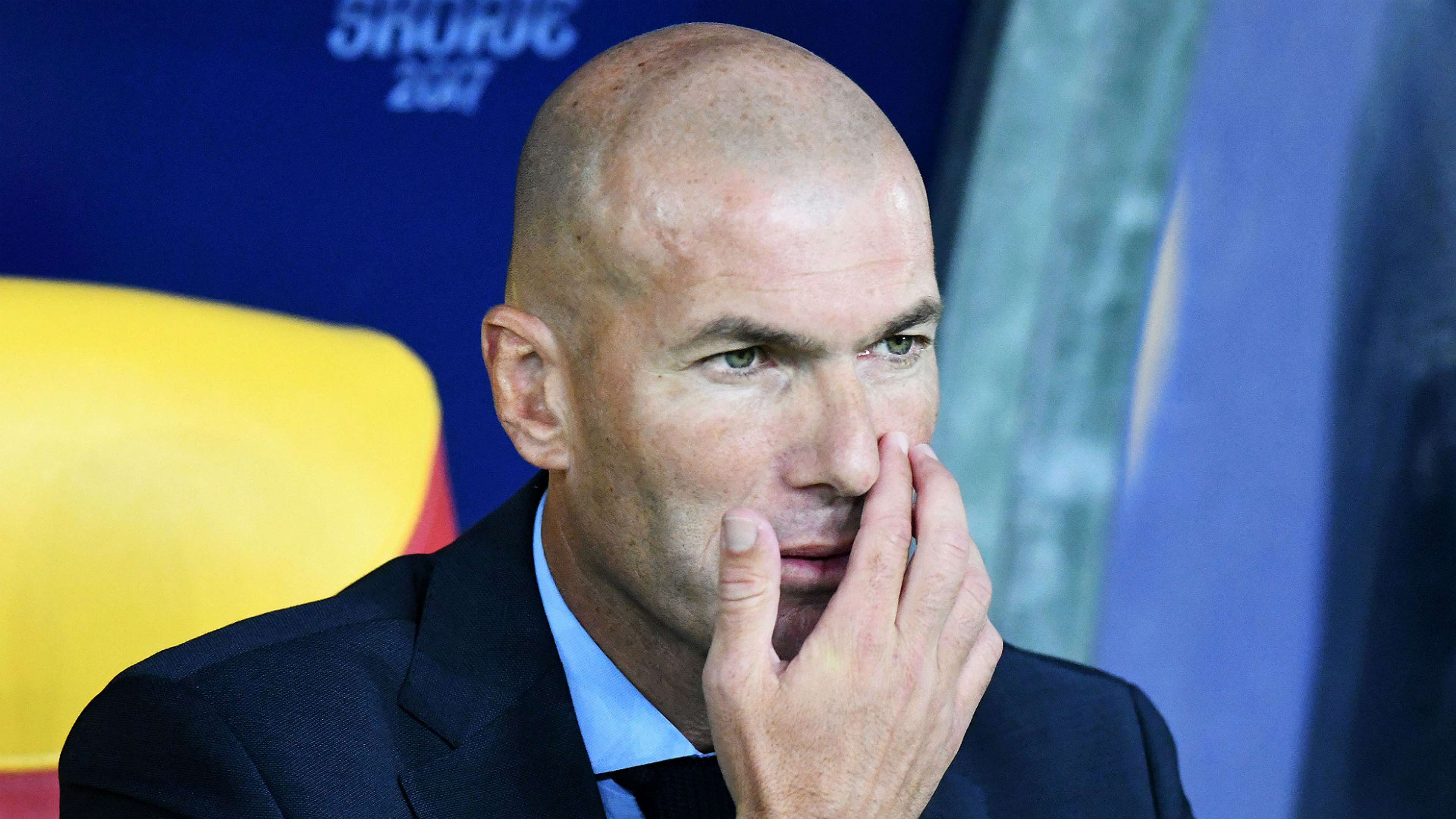 Zinedine Zidane Real Madrid Manchester United UEFA Supercup