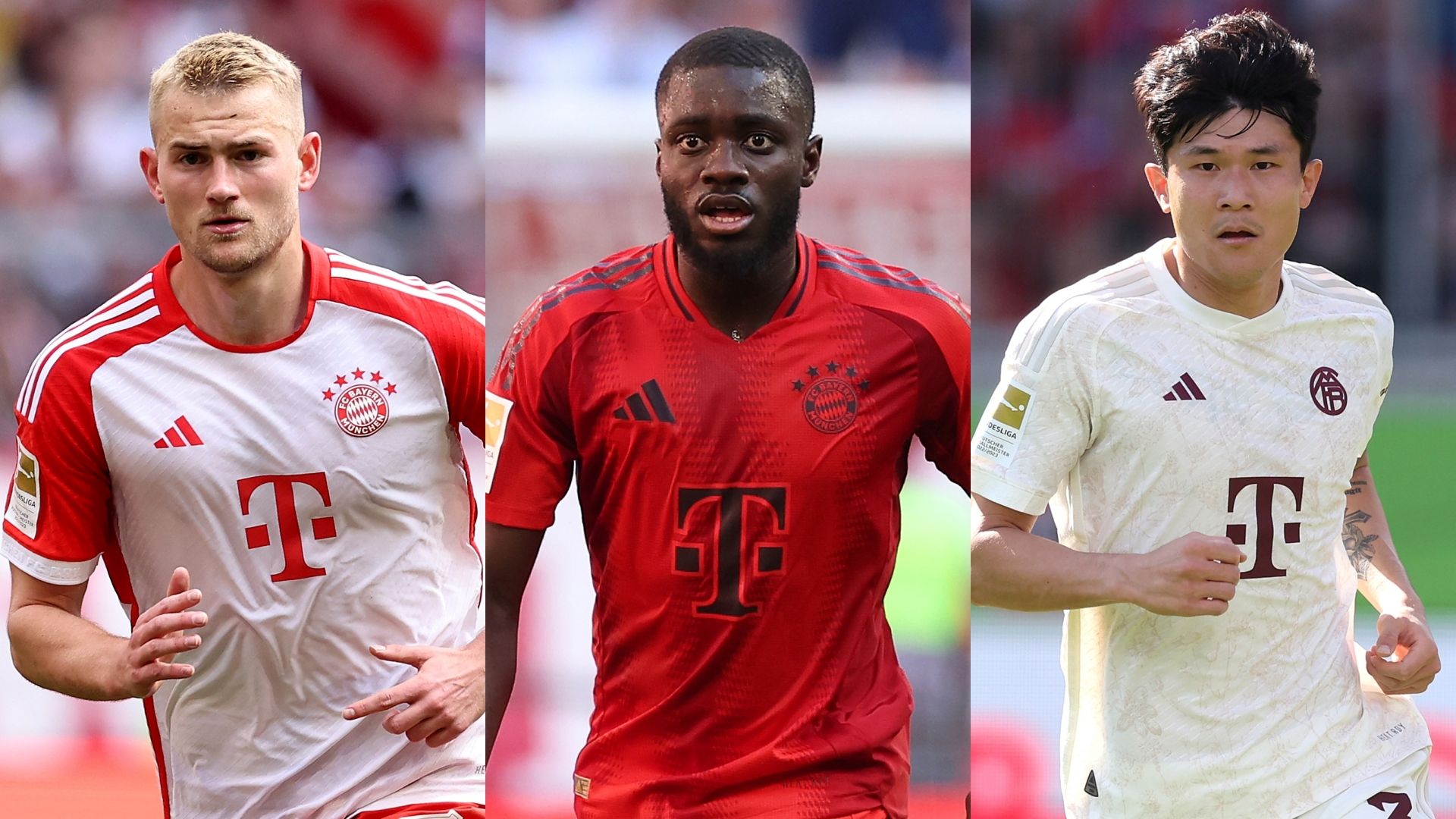Bayern Matthijs de Ligt Dayot Upamecano Min-Jae Kim 2024
