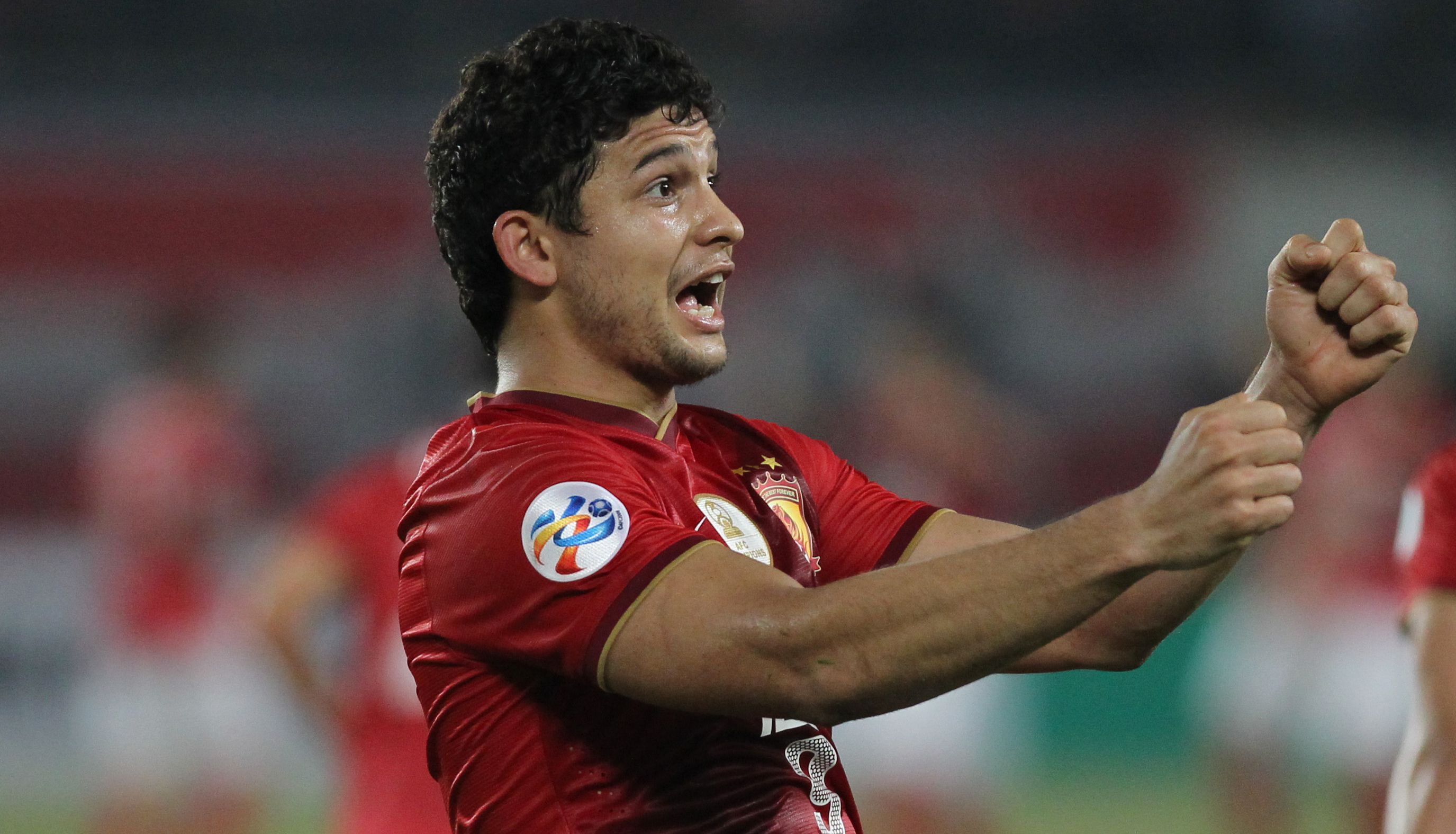 Guangzhou Evergrande midfielder Elkeson