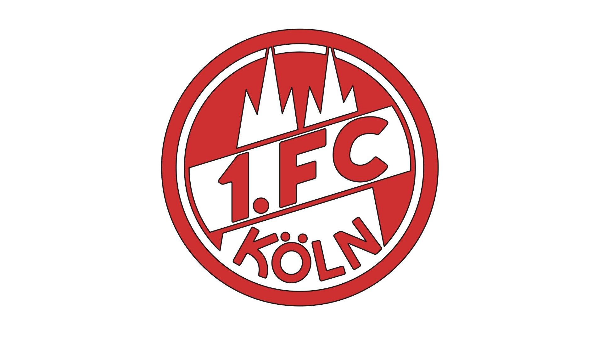 FC 1. Köln oldest logo