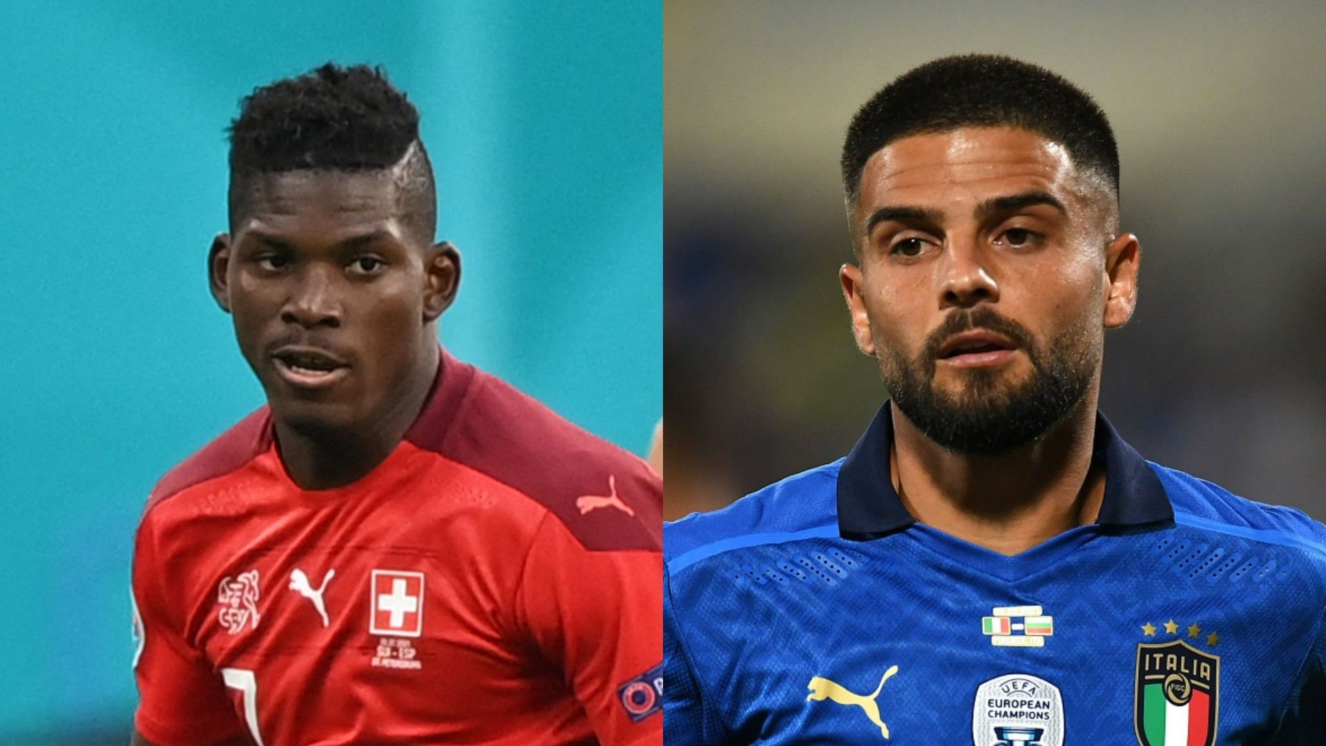 MP_Breel Embolo_switzerland vs Lorenzo Insigne_italy