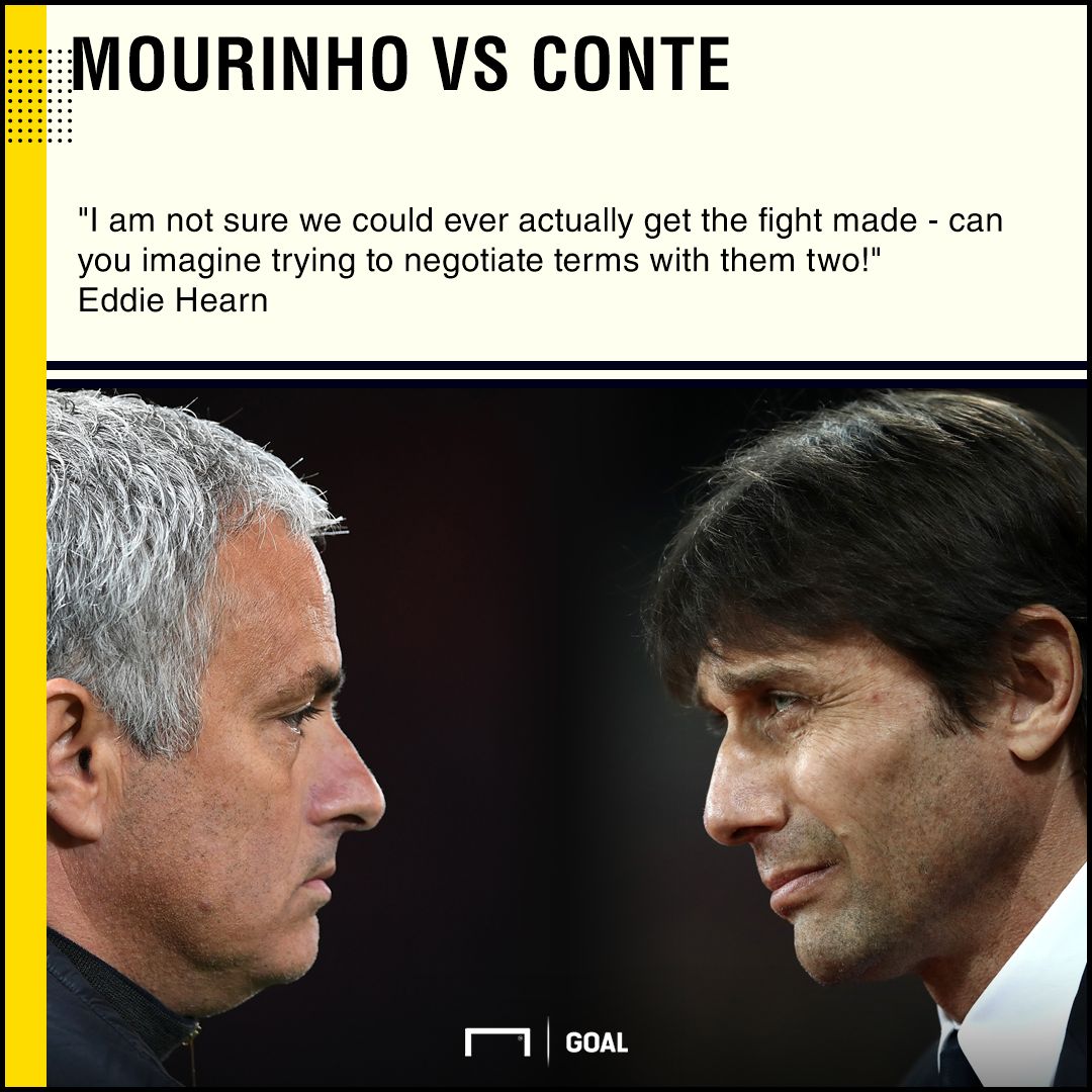 Jose Mourinho vs Antonio Conte Eddie Hearn boxing