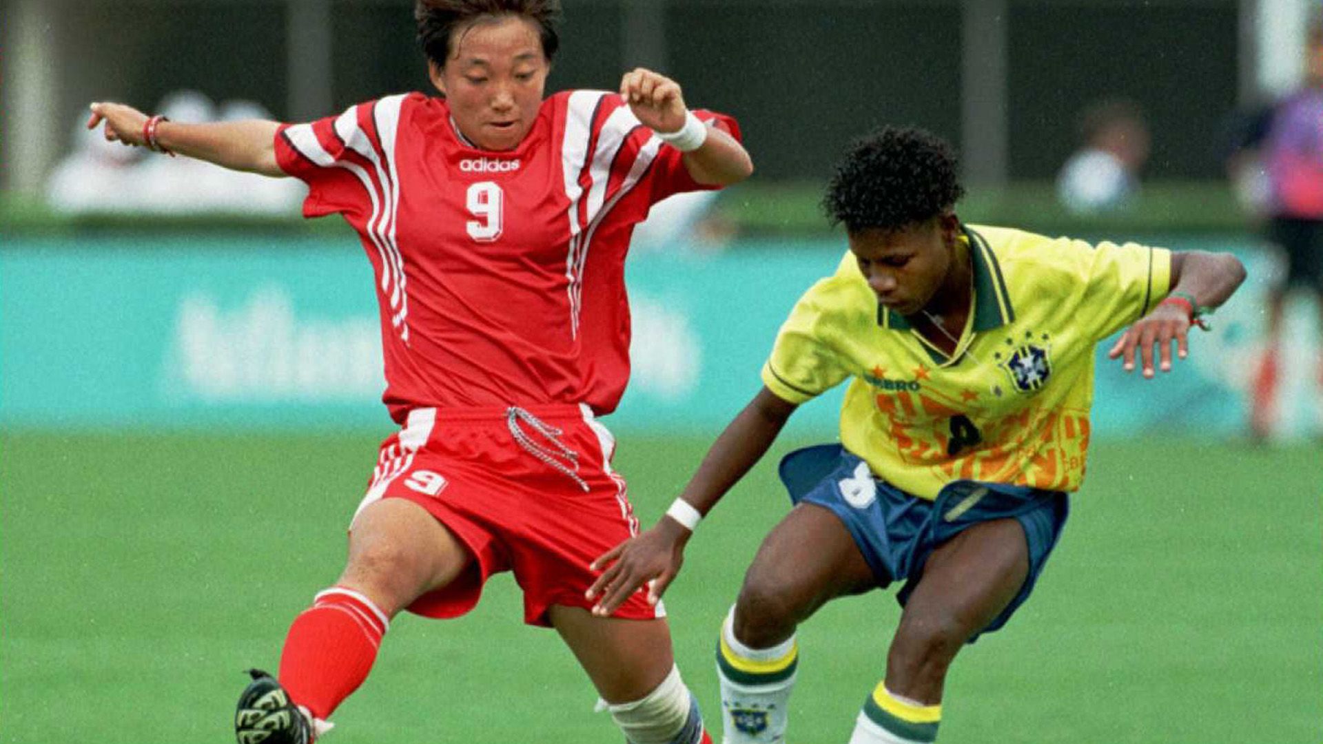 1996 Olympics Women, China v Brazil (Formiga)