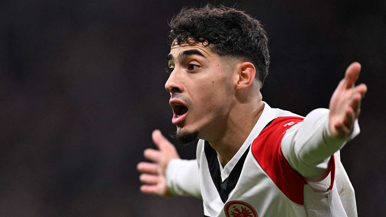 Omar Marmoush von Eintracht Frankfurt.